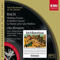 'St Matthew Passion' BWV244, PART I: Nr.27 Rezitativ: Und ging hin wenig (Evangelist/Jesus) - Otto Klemperer & Johann Sebastian Bach