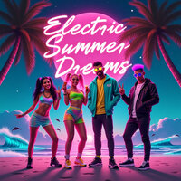 Electric Rollercoaster - Neon Paradise Dream