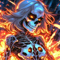SPINNING SKELETON - snowmanys & ISAXV