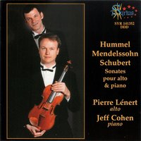 Sonate pour alto et piano in C Minor, MWV.Q14: I. Adagio - allegro - Pierre Lénert & Jeff Cohen & Феликс Мендельсон