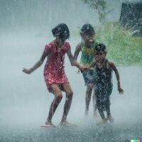 Children Play in the Middle of Heavy Rain and Loud Thunder 21 - Oroshi & LWD Rain & The Mist & Regendans & Mahogany