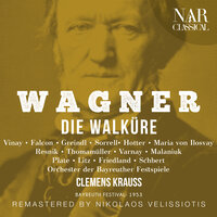 Die Walküre, WWV 86b, IRW 52, Act III: "Nach dem Tann lenkt sie" (Waltraute, Grimgerde, Roßweiße, Ortlinde, Helmwige, Siegrune, Gerhilde, Schwertleute, Brünnhilde) - Orchester der Bayreuther Festspiele & Clemens Krauss & Lise Sorrell & Sibylla Plate & Erika Schubert & Bruni Falcon