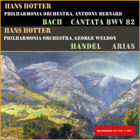 Kantate Bwv 82: Ich Habe Genug, IV: Rezitativ „Mein Gott! Wann Kommt Das Schöne Nun" - Hans Hotter & Philharmonia Orchestra & Anthony Bernard & Johann Sebastian Bach