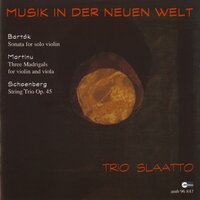 String Trio, Op. 45 (1946): III. Part 2 - Trio Slaatto & Арнольд Шёнберг