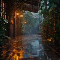 Soothing Spa Rain Soundscapes - Massage Beauty Sanctuary & Rain and Heavy Thunderstorm Sounds & Bibula