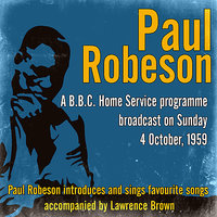 Greensleeves - Paul Robeson & Lawrence Brown