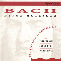J.S. Bach: Sonata No. 6 In G, BWV 530 - 2. Lento - Heinz Holliger & Tabea Zimmermann & Christiane Jaccottet & Thomas Demenga & Johann Sebastian Bach