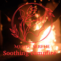 Large Fire Roaring Flames - Mystic Serene