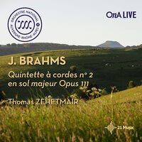 Quintette à cordes No. 2 in G Major, Op. 111: I. Allegro non troppo, ma con brio - Thomas Zehetmair & Orchestre national Auvergne-Rhône-Alpes & Иоганнес Брамс