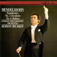 Mendelssohn: Symphony No. 4 In A Major, Op. 90, MWV N 16 - "Italian" - 3. Con moto moderato - London Philharmonic Orchestra & Семён Бычков & Феликс Мендельсон