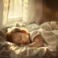 Gentle Night Music for Baby - Alpha Wave Movement & Music Box Lullaby & White Noise Baby Sounds