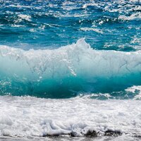 Gentle Rain - Calm shores & Deep Horizon Waves & White Noise Nature Sounds Baby Sleep