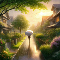 Hushed Chords (Rain) - Empowering Escapes