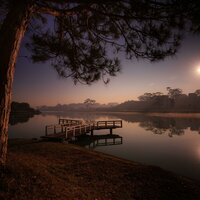 Hip Hop Beats Night Ease - Relaxing Harp Music & Music In the Background & Binaural Head