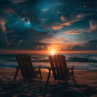 Gentle Sighs Fade Away - Calm Horizons & Quiet Night Relaxation & Beaches Of Mexico