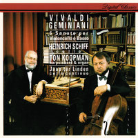 Vivaldi: Cello Sonata in E minor, RV 40 - 2. Allegro - Heinrich Schiff & Ton Koopman & Jaap ter Linden & Антонио Вивальди