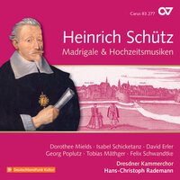 Freue dich des Weibes deiner Jugend, SWV 453 - Isabel Schicketanz & David Erler & Tobias Mäthger & Felix Schwandtke & Matthias Müller & Andreas Arend & Генрих Шютц