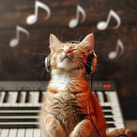 Gentle Whisker Music - Cool Cats Coffee House & Three Little Kittens & Rain of Crystal Spires