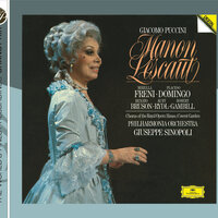 Puccini: Manon Lescaut / Act III - Rosetta!...Eh! Che aria! (Sergente, Borghesi, Popolani/Lescaut, Gruppo di Borghesi/Manon, Des Grieux) - Mirella Freni & Plácido Domingo & Renato Bruson & Paschal Allen & Philharmonia Orchestra & Giuseppe Sinopoli & Джакомо Пуччини