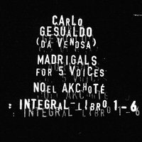 14-IV: Mentre gira costei. - Noël Akchoté & Джезуальдо да Веноза & Carlo Gesualdo, Noël Akchoté