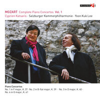 Piano Concerto No. 1 in F Major, K. 37: I. Allegro - Cyprien Katsaris & Yoon Kuk Lee & Salzburger Kammerphilharmonie & Вольфганг Амадей Моцарт