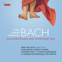 Die Auferstehung und Himmelfahrt Jesu, H. 777, Wq. 240, Pt. 1: No. 4. Aria, "Mein Geist, voll Furcht und Freude, beben!" (Baritone) - Il Gardellino & Bart Van Reyn & Andreas Wolf & Карл Филипп Эммануил Бах