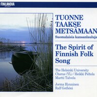 Kuula : Eteläpohjalaisia kansanlauluja No.7 : Tuoltapa näkyy se punainen tupa [South Ostrobothnian Folk Songs : Yonder is the red house] - Jorma Hynninen