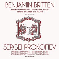 String Quartet No. 1 in B Minor, Op. 50: I. Allegro - Britten Quartet & Сергей Сергеевич Прокофьев