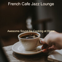 Backdrop for Work from Home - French Cafe Jazz Lounge