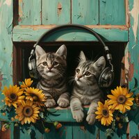Purring Peace Grows - Harpure & Spacewaves & Yellow Brick Cinema