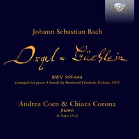 In dich hab ich gehofft Herr, BWV 640: I. Andante con moto (Arr. by Bernhard Friedrich Richter) - Chiara Corona & Andrea Coen & Johann Sebastian Bach