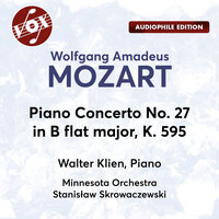 Piano Concerto No. 27 in B-Flat Major, K. 595: III. Allegro - Walter Klien & Вольфганг Амадей Моцарт