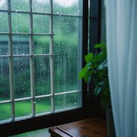 催眠曲雨白噪竖琴声：琤瑽、双音、沉静 - 猫爪音符