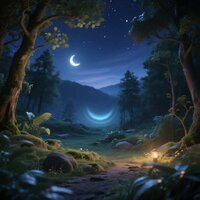 放空冥想曲（大自然雨声+白噪音+轻音乐助眠+放松解压） - 蓝夜漫游指南