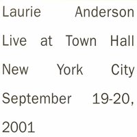 My Compensation - Laurie Anderson