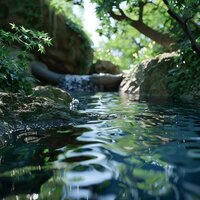 Subtle Water Pulse - Sleep Tribe & Waterfalls Sounds Relaxations & Empyrean
