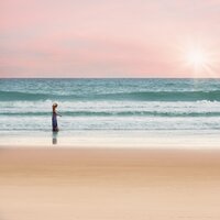 Waterfall Sunset - Deep Sleep Relaxation & Musica relajante & Avslappning Sound