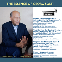 Violin Sonata No.1, Op.78,"Regensonate": 2. Adagio - Georg Kulenkampff & Sir Georg Solti & Иоганнес Брамс