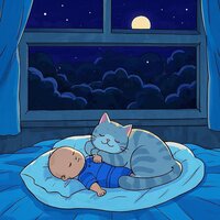 婴儿催眠神曲(宁静、舒缓、梦乡) - 猫爪音符
