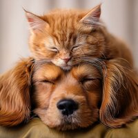 A Curious Cat’S Lullaby - Binaural Hertz & Music for Pets Beats & LoFi pet