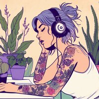 Chill Oasis: Serene Sounds for Plant-inspired Relaxation - SOUNDCORE