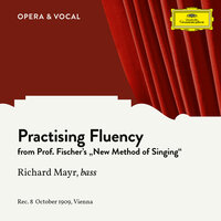 Fischer: New Method of Singing - Practising Fluency - Richard Mayr