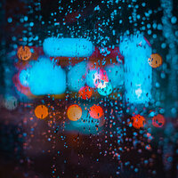 LoFi Rain on Window - Binaural Beats Brainwave Entrainment & Sounds Of Nature: Thunderstorm & Fresh Water Sounds for Inner Peace