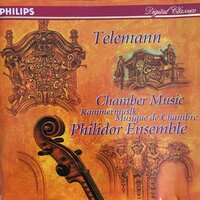 Quartet in D Minor for 2 Traversos, Basson and B.c.: Andante - Philidor Ensemble & Ricardo Kanji & Георг Филипп Телеман
