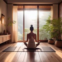 Meditación Profunda Con Resonancia Silenciosa - Flauta Sagrada & Meditación Budista Zen & Estética suave de paz