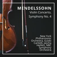 Violin Concerto In E minor, Op. 64 : II. Andante - New York Philharmonic Orchestra & Jascha Heifetz & Феликс Мендельсон
