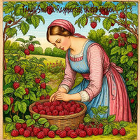 Raspberries in the garden - Tanya Smirna