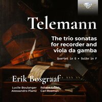 Trio Sonata in D Minor, TWV 42:d7: I. Andante - Erik Bosgraaf & Lucile Boulanger & Alessandro Pianu & Robert Smith & Георг Филипп Телеман