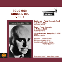 Piano Concerto No. 3 in C Minor, Op. 37: 1. Allegro con brio - Solomon Cutner & Ludwig van Beethoven