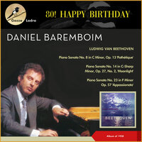 Piano Sonata No. 14 in C Sharp Minor, Op. 27, No. 2, 'Moonlight': II. Allegretto & Trio - Daniel Barenboim & Ludwig van Beethoven